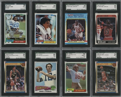 1975-1988/89 Topps and Fleer Multi-Sports Complete Sets Collection (4 Different)
